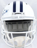 Dak Prescott Autographed Dallas Cowboys F/S ALT 2022 Speed Helmet-Beckett W Hologram *Blue Image 4