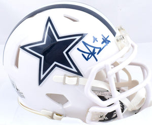 Dak Prescott Autographed Dallas Cowboys ALT 2022 Speed Mini Helmet - B –  The Jersey Source