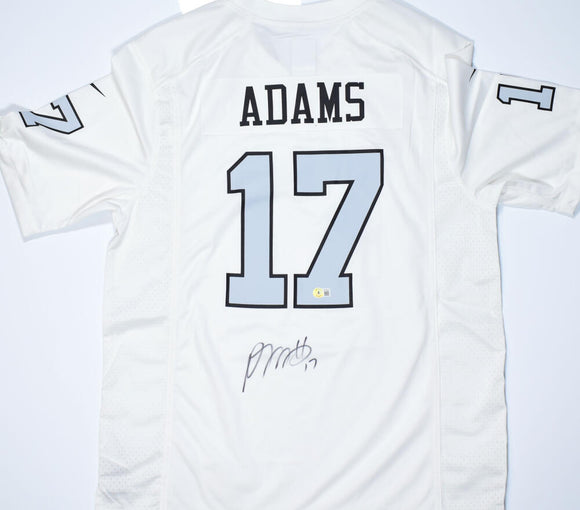 Davante Adams Autographed Las Vegas Raiders White Nike Game Jersey
