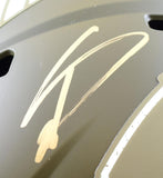 Stefon Diggs Autographed Buffalo Bills F/S Salute to Service Speed Helmet-Beckett W Hologram *Gold Image 2