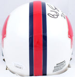 O.J. Simpson Autographed Buffalo Bills 65-73 Mini Helmet w/2003 YDS- JSA W *Black Image 3