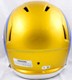 Kurt Warner Autographed Rams F/S Flash Speed Helmet-Beckett W Hologram *Yellow Image 3