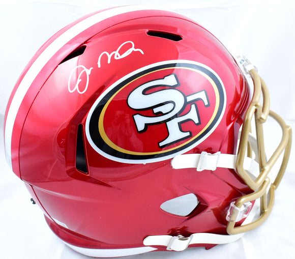 JOE MONTANA AUTOGRAPHED HAND SIGNED 49ERS FULL SIZE AUTHENTIC