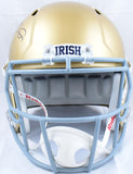 Joe Montana Autographed Notre Dame F/S Speed Helmet - Fanatics *Black Image 4