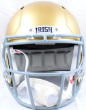 Lou Holtz Autographed Notre Dame Riddell F/S Speed Helmet w/Natl Champs-Beckett W Hologram *Black Image 4