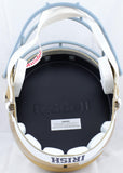 Lou Holtz Autographed Notre Dame Riddell F/S Speed Helmet w/Natl Champs-Beckett W Hologram *Black Image 5