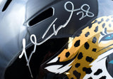 Fred Taylor Autographed Jaguars F/S Speed Helmet-Beckett W Hologram *Silver Image 2
