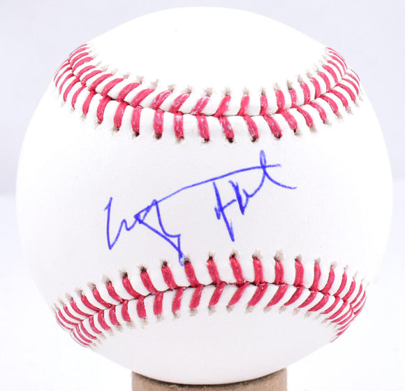 Larry Holmes Autographed Rawlings OML Baseball - Beckett W Hologram *Blue Image 1