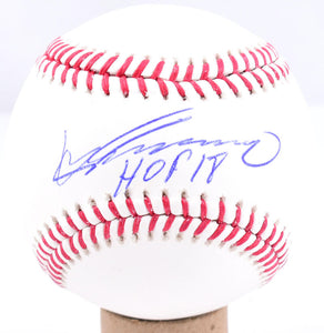 Vladimir Guerrero Sr. Autographed Rawlings OML Baseball w/ HOF 18 - Beckett W Hologram *Blue Image 1