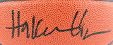 Hakeem Olajuwon Clyde Drexler Autographed Wilson NBA Basketball - Beckett W Hologram *Black Image 2
