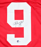 Robbie Gould Autographed Red Pro Style Jersey- Beckett W Hologram *Black Image 2