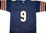 Robbie Gould Autographed Blue Pro Style Jersey- Beckett W Hologram *Black Image 3