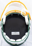 Christian Watson Autographed Green Bay Packers F/S Amp Speed Helmet-Beckett W Hologram *Silver Image 5
