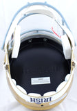 Rudy Ruettiger Signed Notre Dame Riddell F/S Speed Helmet w/2 Inscriptions- Beckett W Hologram *Black Image 6