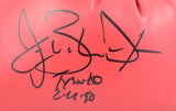 Buster Douglas Autographed Everlast Red Boxing Glove w/Tyson KO-Beckett W Hologram *Black *Right Image 2
