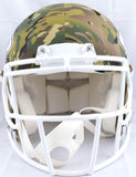 Travis Kelce Autographed Kansas City Chiefs F/S Camo Speed Authentic Helmet- Beckett W Hologram *White Image 4