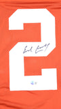Earl Campbell Autographed Orange College Style Jersey - Beckett W Hologram *Black Image 2