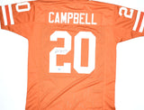 Earl Campbell Autographed Orange College Style Jersey *Light - Beckett W Hologram *Black Image 1
