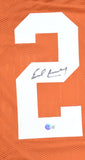 Earl Campbell Autographed Orange College Style Jersey *Light - Beckett W Hologram *Black Image 2