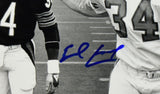 Earl Campbell Autographed Houston Oilers 8x10 B/W w/ Walter Payton Photo - Beckett W Hologram *Blue Image 2