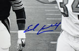 Earl Campbell Signed Houston Oilers 16x20 B/W w/ Walter Payton Photo- Beckett W Hologram *Blue Image 2