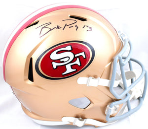 Brock Purdy San Francisco 49ers Autographed Riddell Speed Replica Helmet