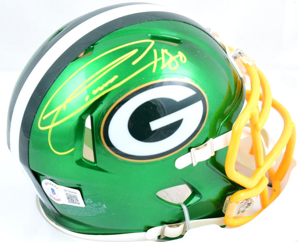 Christian Watson Autographed Green Bay Packers F/S Flash Speed Helmet- –  The Jersey Source