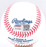 Bryan Abreu Autographed Rawlings OML Baseball - Tristar *Blue Image 3