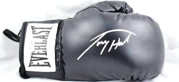 Larry Holmes Autographed Everlast Black Boxing Glove-Beckett W Hologram *Silver *Right Image 1