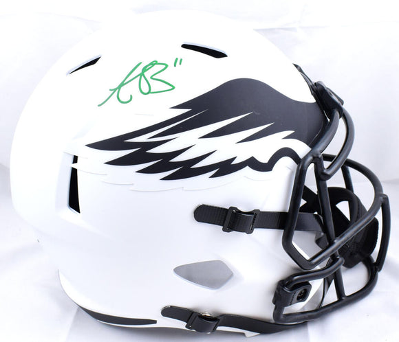 Michael Vick Autographed Atlanta Falcons F/S Lunar Speed Helmet-Beckett W  Holo