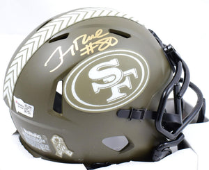 Jerry Rice Autographed San Francisco 49ers Speed Mini Helmet- Fanatics –  The Jersey Source