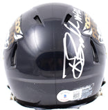 Tony Boselli Autographed Jacksonville Jaguars Speed Mini Helmet w/HOF-Beckett W Hologram *Silver Image 3