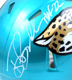 Tony Boselli Autographed Jacksonville Jaguars Flash Speed Mini Helmet w/HOF-Beckett W Hologram *White Image 2