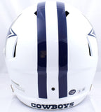 Emmitt Smith Autographed F/S Dallas Cowboys ALT 22 Speed Helmet-Beckett W Hologram *Black Image 3