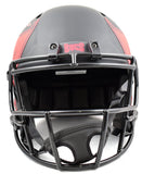 Mike Alstott Autographed Tampa Bay Bucs F/S Eclipse Speed Helmet w/Insc - Beckett W Hologram *Red Image 4