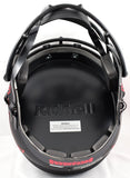 Mike Alstott Autographed Tampa Bay Bucs F/S Eclipse Speed Helmet w/Insc - Beckett W Hologram *Red Image 5