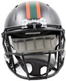 Warren Sapp Signed F/S Miami Hurricanes Black Speed Helmet W/Natl Champs- Beckett W Hologram *Orange  Image 4