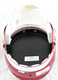 Adrian Peterson Autographed Oklahoma Sooners F/S Riddell Speed Helmet-Beckett W Hologram *White Image 5