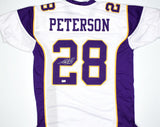 Adrian Peterson Autographed White Pro Style Jersey-Beckett W Hologram *Silver Image 1