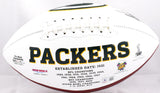Jordy Nelson Autographed Green Bay Packers Logo Football-Beckett W Hologram *Black Image 3