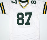 Jordy Nelson Autographed White Pro Style Jersey *7 - Beckett W Hologram *Silver Image 3