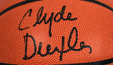 Clyde Drexler Autographed Wilson NBA Basketball - Beckett W Hologram *Black Image 2