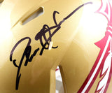 Deion Sanders Autographed Florida State Seminoles F/S 2014 Speed Authentic Helmet - Beckett W Hologram *Black Image 2