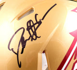 Deion Sanders Autographed Florida State Seminoles F/S 2022 Speed Authentic Helmet - Beckett W Hologram *Black Image 2
