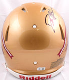 Deion Sanders Autographed Florida State Seminoles F/S 2022 Speed Authentic Helmet - Beckett W Hologram *Black Image 3