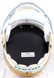 Michael Mayer Autographed Notre Dame F/S Shamrock Speed Helmet w/Play Like a Champ -Beckett W Hologram *Black Image 6