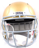 Michael Mayer Autographed Notre Dame F/S Speed Helmet w/Play Like a Champ -Beckett W Hologram *Black Image 4