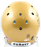Michael Mayer Signed F/S Notre Dame Schutt Authentic Helmet w/3 Inscriptions-Beckett W Hologram *Black Image 3