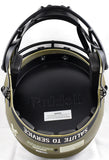 Tony Dorsett Autographed Dallas Cowboys F/S Salute to Service Speed Helmet w/America's Team-Beckett W Hologram *White Image 6