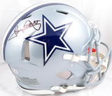 Tony Dorsett Autographed Dallas Cowboys F/S Speed Authentic Helmet *Bold-Beckett W Hologram *Black Image 1